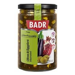 بدر پرورده زیتون بادمجان 380 گرم